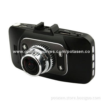 Best price GS8000 car DVR camera with night vision, HD video car camera recorder